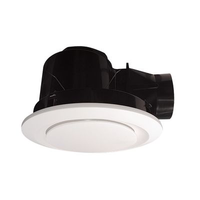 10 Zoll Küche Badezimmer Anpassung Wandmontierte Lüftung mit LED-Lichtluftabzug Ventilator