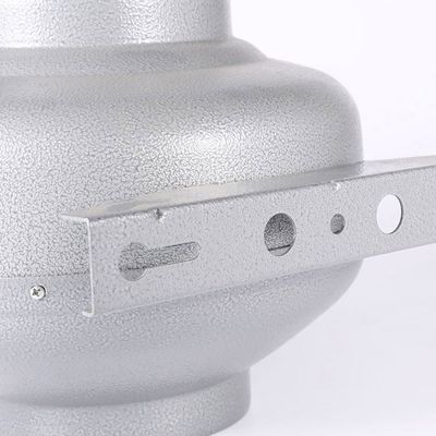 4 Zoll 203 CFM Inline-Ventilator mit Geschwindigkeitsregler, 4' 'Kohlenstofffilter und 8 Fuß Kanal Combo