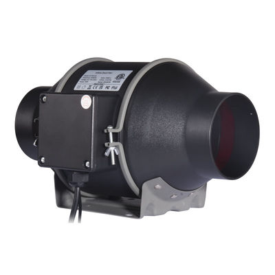 100~240V Geräuscharm 4 Zoll EC mit Smart Variable Speed Controller Inline Duct Fan
