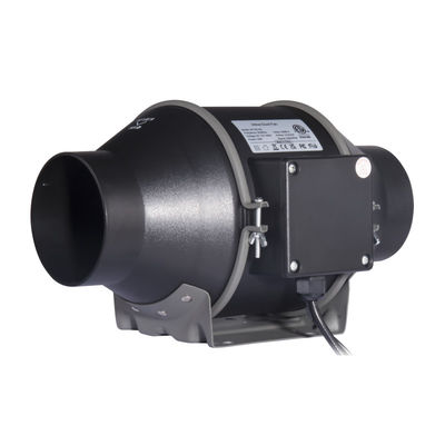 100~240V Geräuscharm 4 Zoll EC mit Smart Variable Speed Controller Inline Duct Fan