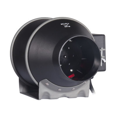 100~240V Geräuscharm 4 Zoll EC mit Smart Variable Speed Controller Inline Duct Fan