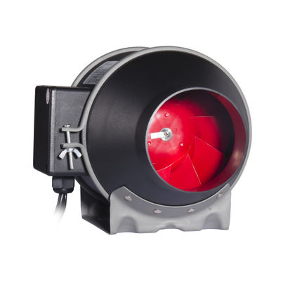 100~240V Geräuscharm 4 Zoll EC mit Smart Variable Speed Controller Inline Duct Fan