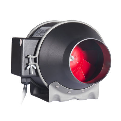 100~240V Geräuscharm 4 Zoll EC mit Smart Variable Speed Controller Inline Duct Fan