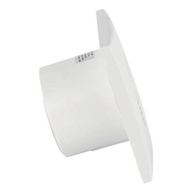Personalisiertes Logo Marke 5 INCH Personalisierung Elektrische Geräuscharme Mini-Badezimmerluftabzug mit Feuchtigkeitssensor
