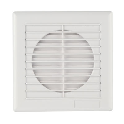 Großhandel 6 8 Zoll 220V Plastik Badezimmer Küche leise Quadrat Decken Mount Belüftung Auspuffventilator