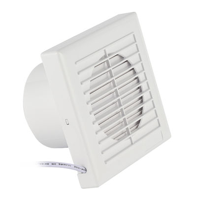 Großhandel 6 8 Zoll 220V Plastik Badezimmer Küche leise Quadrat Decken Mount Belüftung Auspuffventilator