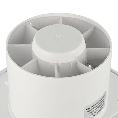 125 mm Geräuscharme Verschluss Badezimmer Lüftung Wandmontierte Auspuffventilator mit Feuchtigkeitssensor Luftabsaugventilator