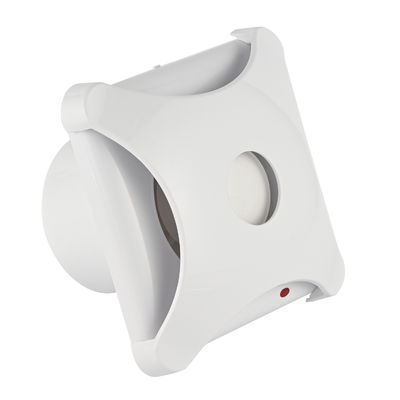 Großhandel 6 Zoll Plastik leise Badezimmer Lüftung mit LED Licht Wandventilatoren Auspuffventilator