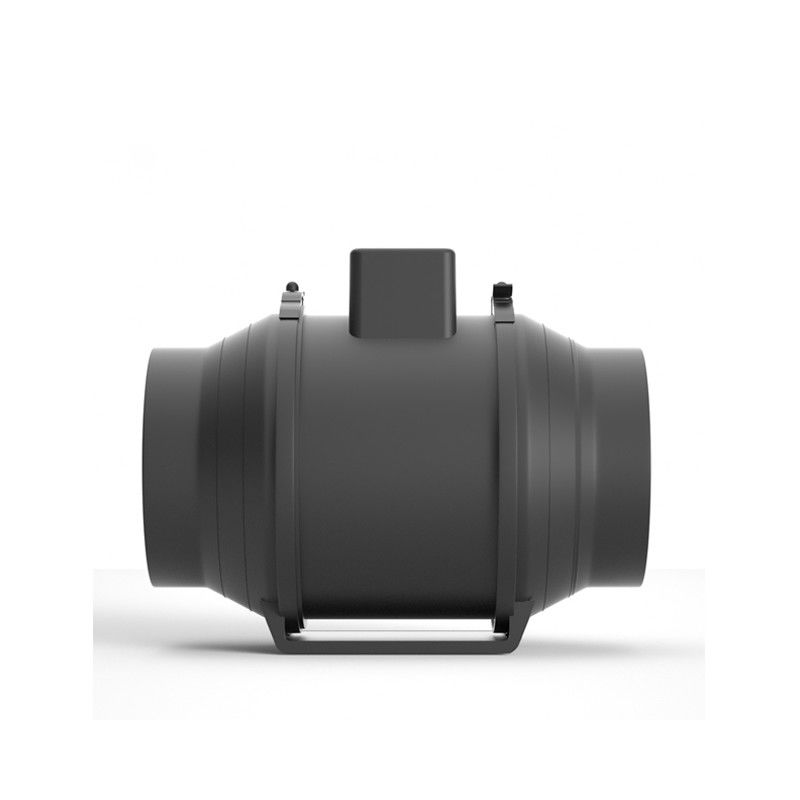 OEM-Design Schwarze Masse leise Inline Frischluft Wind gemischte Flusskanal Extraktor Ventilator