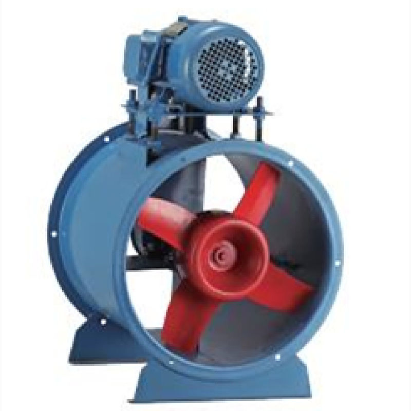 Benutzerdefiniertes Logo 10 Zoll Industrie-Low Noise Axial Duct Fan für freistehende Montage
