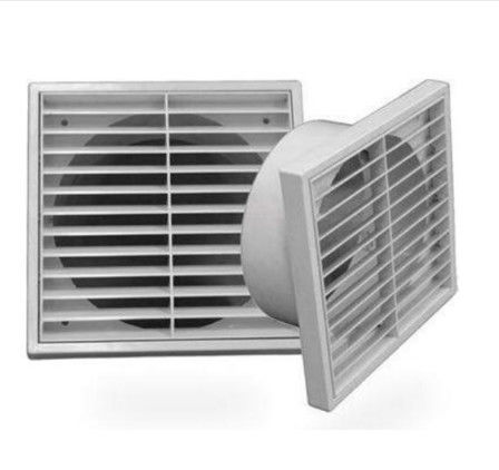 Eigene Quadratgrille für Luftabsaugventilator Zubehör Weißer Luftabsaugventilator