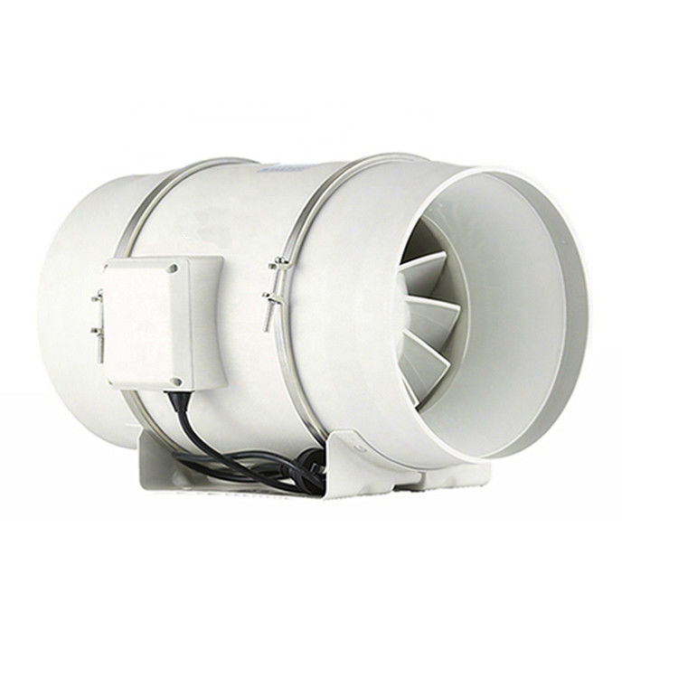 OEM-Unterstützung 8 Zoll Anpassung Stille Inline-Ventilator Geschwindigkeitssteuerung Luftfeuchtigkeit Super Silent Mix Flow Duct Ventilator