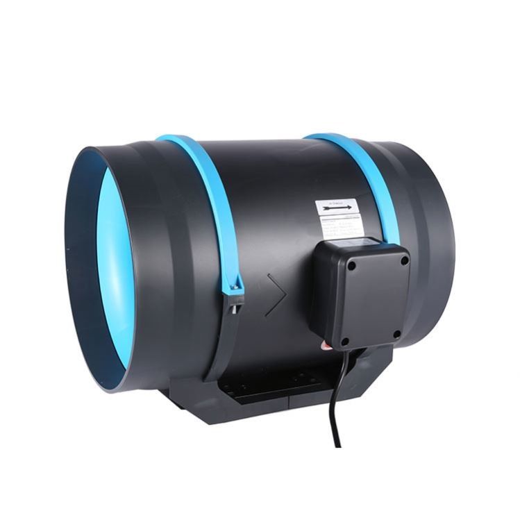 Kunststoff 6 8 Zoll Hochdruck-Axial-Flow-Ventilatoren für super geringe Geräusche im Innenbadezimmer