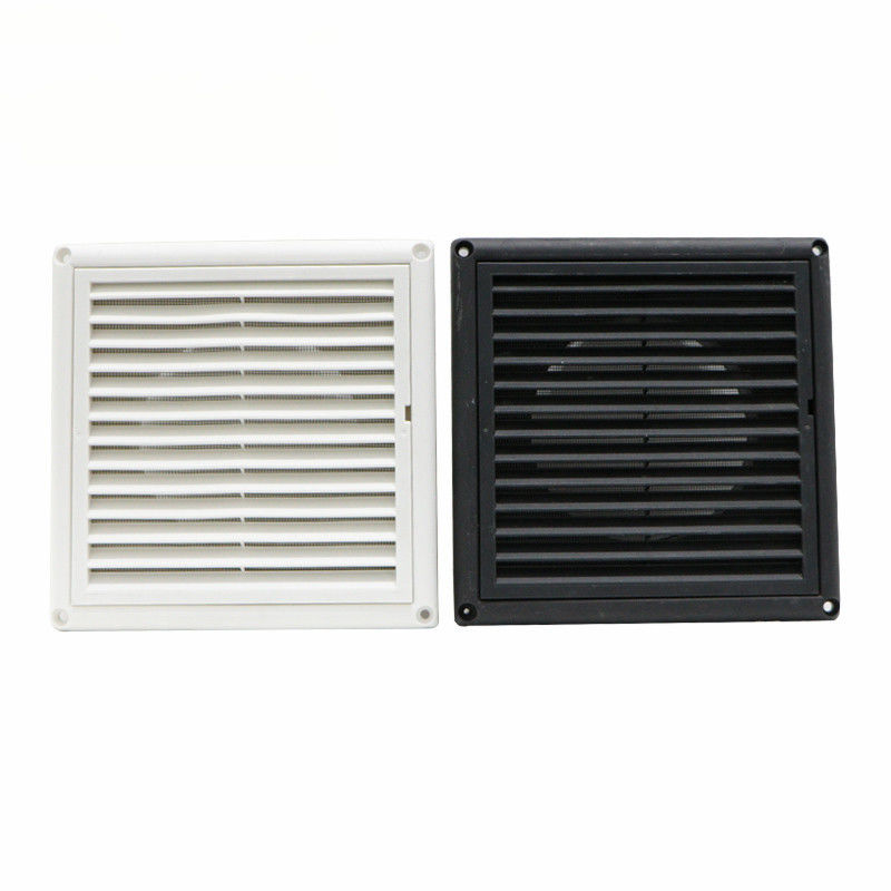 Masse 100mm 125mm 150mm 200mm HVAC Luft-Plastik-Schwerkraftgrill Hergestellt von OEM/ODM
