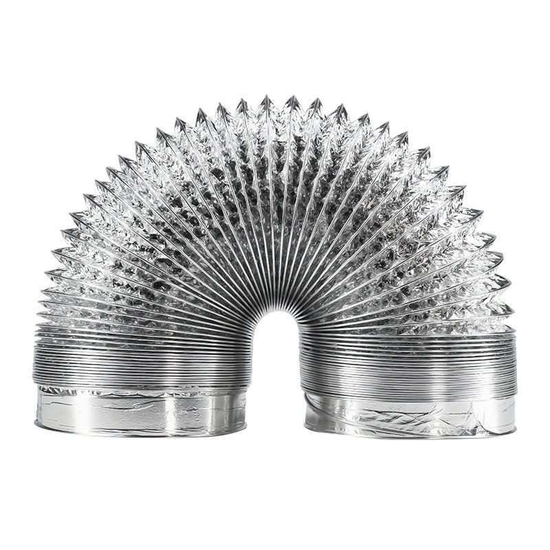 Massen-Klimaanlage Aluminium-Flexible Isolationskanal für OEM/ODM und weiße Farbe