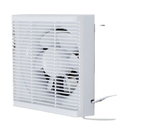 Massenproduktion 6 Zoll weißer Plastikquadrat Auspuffventilator für Badezimmer Lüftung