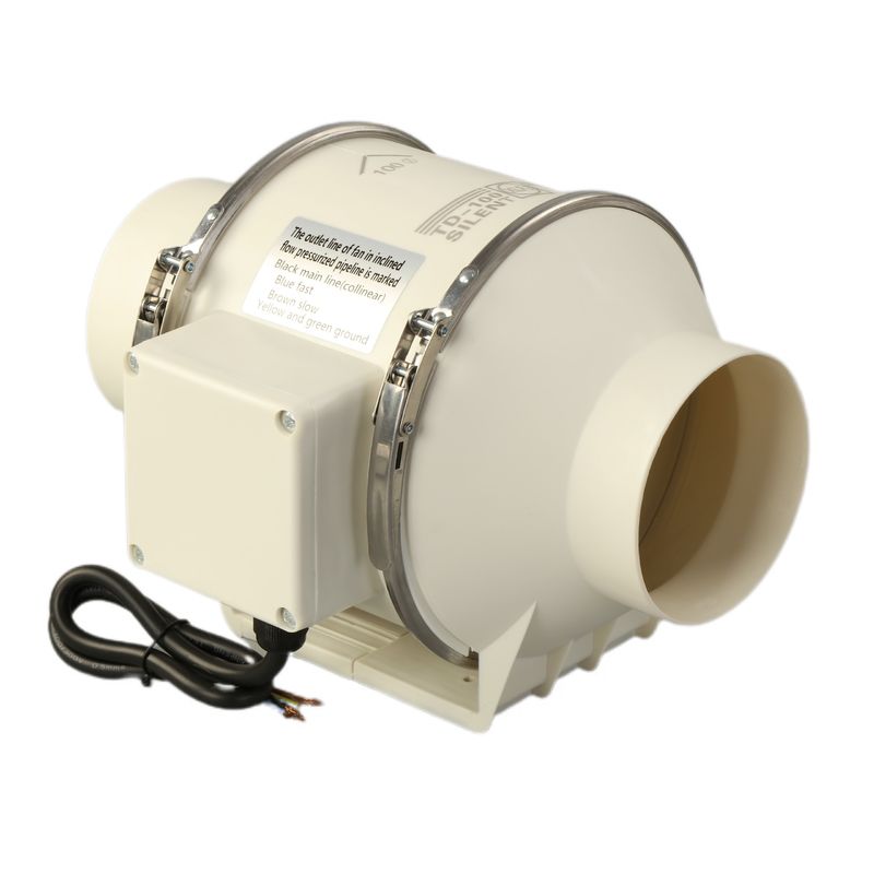 Leise und langlebige Zwei-Geschwindigkeits-Mischstrom-Inline-Kanalventilator für wetterfestes HVAC-System