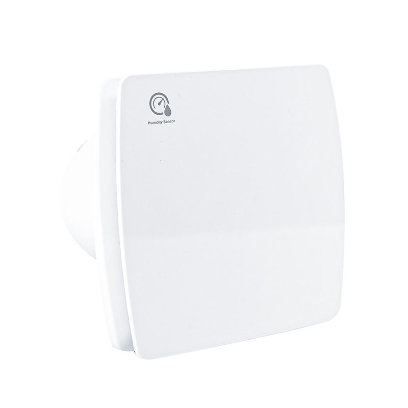 Customized Logo Quadrat-Extraktor Fenster Auspuffventilator mit Sensor ODM Unterstützung und Design