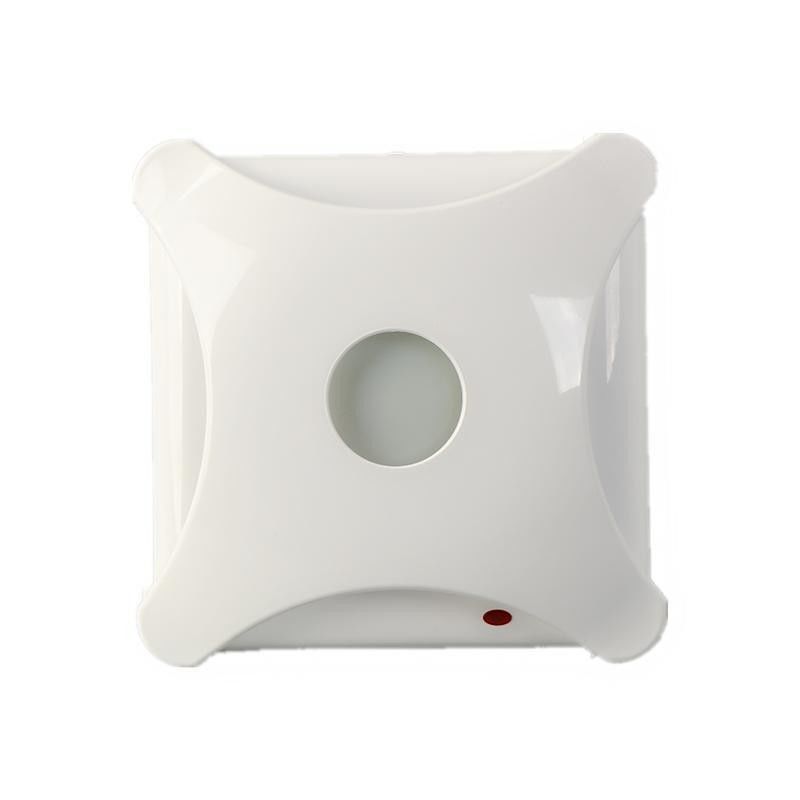 100 mm quadratische Wandventilation für Badezimmer mit LED-Licht Ultra-Stille axiale Flussventilator