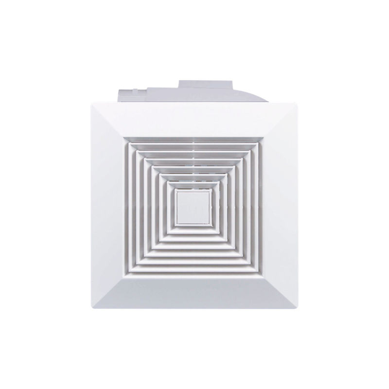 Gewächshausdachventilation 100 mm Weiß schweigender Wandventilator mit Dämpfer