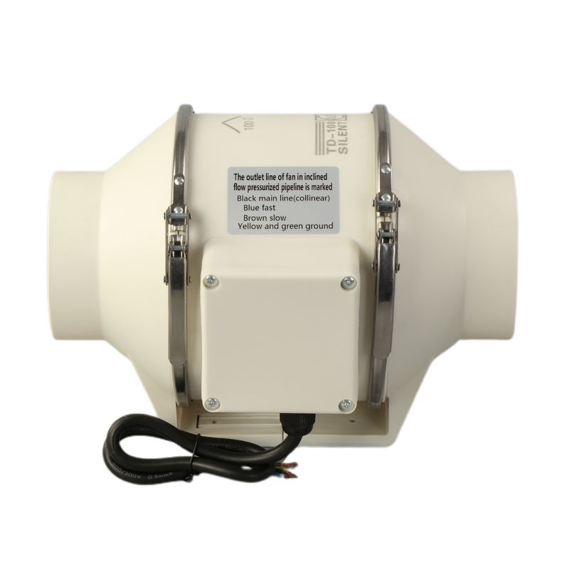 23-65 Kundenspezifische Unterstützung OEM Made Dust Mushroom 8 in CE Standard Mixed Flow Inline Fan