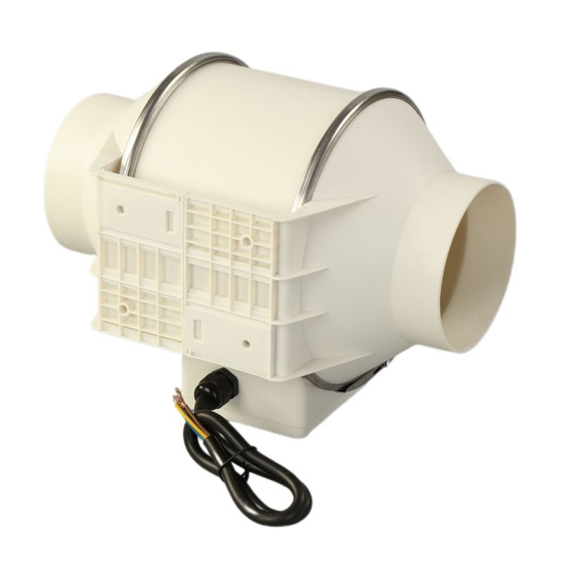 162-252 Luftmenge 220V 4/5/6inches 100/125/150/200mm Stille Mischstrom Abgas Inline Kanalventilator