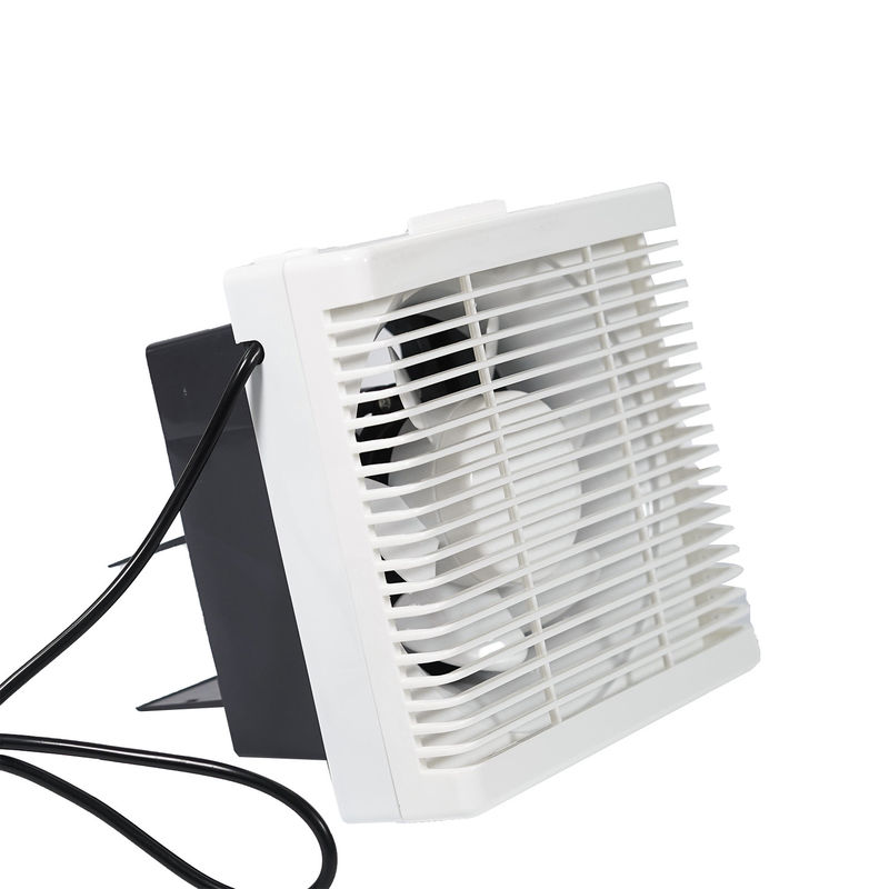 OEM/ODM 6 8 10 12 Plastik-Quadrat-Wand-Fensterläden Badezimmer-Auspuffventilator mit Louver-Netz-Luftabsaugventilator