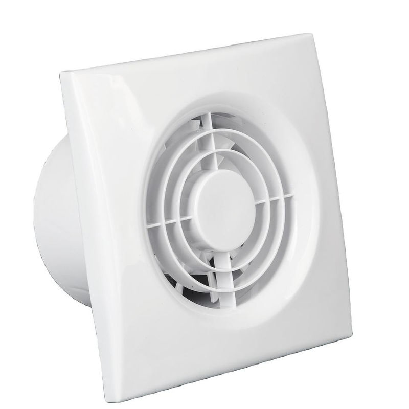 12. Badezimmer Fenster Wandmontage Axial Flow Ventilator mit Massenverschluss und Gleichstrom