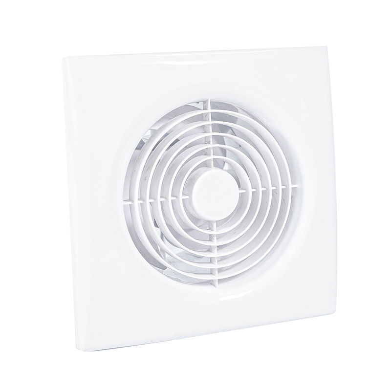 240V 6&quot; 8&quot; 10&quot; 12&quot; Plastik Metall Rücken Quadrat Bad Auspuffventilator Für Wandmontage