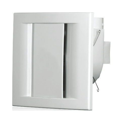 8 Zoll leise Plastik Quadrat Bad Ultra leise Lüftungsventilator mit LED-Licht Decken montiert Abgasventilator Luftentzug