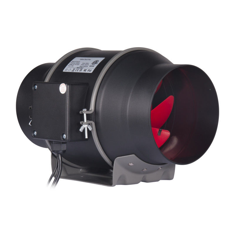 Smart WIFI APP ABS Eisenmaterial 6 Zoll Inline Kanalventilator Niedriggeräusch Lüftung Auspuffventilator